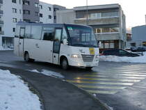tpf - Iveco Rapido Nr.482  FR  301501 unterwegs als Schulbus in Bulle am 07.12.2017