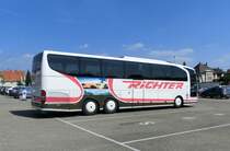 Mercedes Benz Travego von Richter Reisen am 25.05.2017 in Wissembourg (Frankreich)