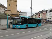 DB Hessen Bus Mercedes Benz Citaro 2 Wagen 419 am 09.12.17 in Frankfurt am Main 