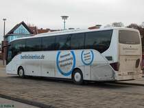 Setra 516 HD von BerlinLinienBus/URB in Neubrandenburg am 19.11.2016