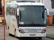 Setra 516 HD von BerlinLinienBus/URB in Neubrandenburg am 19.11.2016