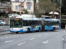 Montbéliard - 09.12.17 : Heuliez GX 427 Nr 1934 auf der Linie 1.