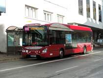 Montbéliard - 09.12.17 : Iveco Urbanway 12 Nr 1520 auf der Linie DIAM.