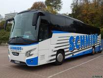 VDL Futura von Schmidt aus Deutschland im Stadthafen Sassnitz am 31.10.2016