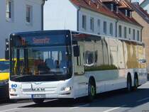 MAN Lion's City der VVR in Sassnitz am 06.06.2014