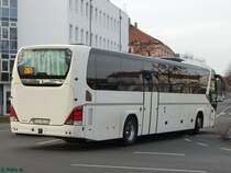 Neoplan Jetliner von Regionalbus Rostock in Gstrow am 23.11.2016