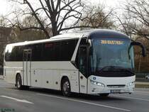 Neoplan Jetliner von Regionalbus Rostock in Gstrow am 23.11.2016