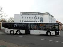 Setra 418 LE Business von Regionalbus Rostock in Gstrow am 23.11.2016