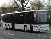 Setra 418 LE Business von Regionalbus Rostock in Gstrow am 23.11.2016