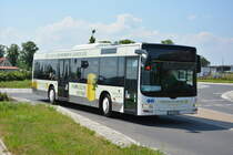 Am 04.06.2016 fährt TF-VG 98 für die ILA 2016 auf der Shuttle Linie  S . Aufgenommen wurde ein MAN Lion's City Ü der VTF.
