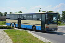 Am 04.06.2016 fährt LDS-VG 210 für die ILA 2016 Shuttle zwischen Parkplatz und ILA-Gelände. Aufgenommen wurde ein Setra S 319 UL der RVS.