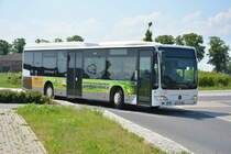 Am 04.06.2016 fährt TF-VG 106 für die ILA 2016 auf der Shuttle Linie  S . Aufgenommen wurde ein Mercedes Benz Citaro I Facelift Ü Low Entry der VTF.