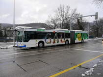 BOGG - Mercedes Citaro Nr.203  SO 157072 unterwegs vor dem Bahnhof Olten am 09.12.2017