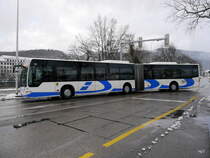 BOGG - Mercedes Citaro Nr.206  SO 47933 unterwegs vor dem Bahnhof Olten am 09.12.2017