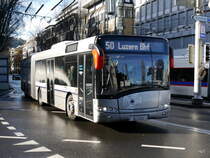 AAGR - Solaris Nr.10  LU 160096 unterwegs in Luzern am 09.12.2017