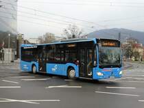 Mayer Mercedes Benz Citaro 2 im VRN Lack am 16.12.17 in Heidelberg Hbf 