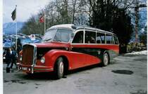 Aus dem Archiv: ASKA Aeschi Nr. 9/BE 26'724 Saurer/R&J am 6. M�rz 1999 Interlaken, Ostbahnhof (Einsatz am Jubil�um 75 Jahre AAGI Interlaken als  Shuttlebus )