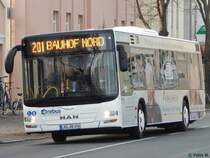 MAN Lion's City von Regionalbus Rostock in Güstrow am 23.11.2016