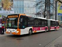 vBus Mercedes Benz Citaro 2 G Wagen 0686 am 16.12.17 in Heidelberg Bismarckplatz