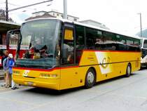 Postauto - Neoplan Bus  VS 243887 unterwegs nach Domodosola in Brig am 01.09.2008