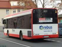 Solaris Urbino 12 von Regionalbus Rostock in Güstrow am 23.11.2016