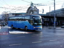 Setra Reisecar unterwegs in Luzern am 09.12.2017 