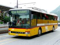 Postauto - Setra S 313 UL  Bus  VS 32092  in Brig am 01.09.2008
