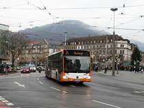 RNV Mercedes Benz Citaro 2 G Wagen 8191 am 16.12.17 in Heidelberg Bismarckplatz