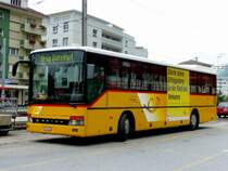 Postauto - Setra Bus  VS 241978  in Brig am 01.09.2008
