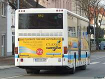 Mercedes Integro von Regionalbus Rostock in Güstrow am 23.11.2016