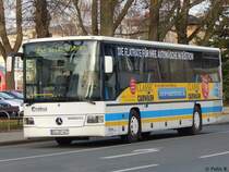 Mercedes Integro von Regionalbus Rostock in Güstrow am 23.11.2016