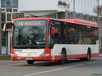 Mercedes Citaro II von Regionalbus Rostock in Güstrow am 23.11.2016