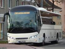Neoplan Jetliner von Regionalbus Rostock in Güstrow am 23.11.2016