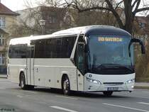 Neoplan Jetliner von Regionalbus Rostock in Güstrow am 23.11.2016