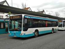 Stadtverkehr Maintal Mercedes Benz Citaro 1 Facelift am 29.12.17 in Frankfurt Enkheim