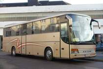 Setra S 315 GT-HD aus Griechenland, Heidelberg 26.12.2017