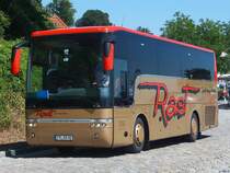 Van Hool T911 von Rast aus Deutschland im Stadthafen Sassnitz am 10.07.2014