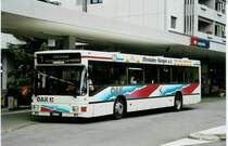 Aus dem Archiv: OAK Wangen a.A. Nr. 12/BE 241'707 MAN am 14. August 1999 Langenthal, Bahnhof