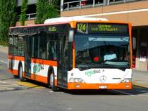 regio bus - Mercedes Citaro Bus Nr.8  AR 21300 unterwegs in Herisau am 03.09.2008