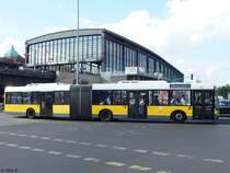 Solaris Urbino 18 der BVG in Berlin am 09.06.2016