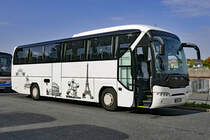 Neoplan Tourliner am Moselufer in Koblenz - 16.10.2017