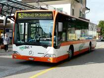 regio bus - Mercedes Citaro Bus Nr.21 SG 258921 unterwegs in Gossau am 06.09.2008