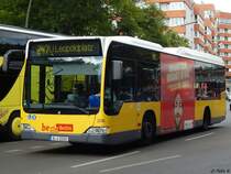 Mercedes Citaro II der BVG in Berlin am 09.06.2016