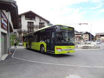 Setra 415 NF von PostAuto Liechtenstein Anstalt in Malbun. Dieses schon etwas ältere Bild entstand im Jahr 2014 in Malbun.  