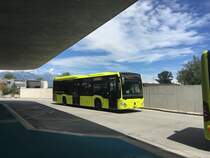 Mercedes-Benz O530 II LE Ü  Citaro II  von PostAuto Liechtenstein Anstalt in Schaan. Die Linie 14 führt via Nendeln, Schaanwald ins österreichische Feldkirch. 
