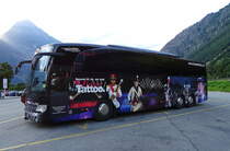 Mercedes Benz Travego 3 Horner Reisen, aire de repos du St-Bernard. 

Plus de photos sur : https://www.facebook.com/AutocarsenSuisse/ 