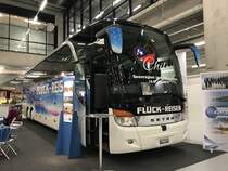 Berner Ferienmesse 11.1.18: Setra 415 HDH von Flück Reisen.