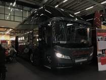 Berner Ferienmesse 11.1.18: Neoplan Starliner von Engeloch Reisen.