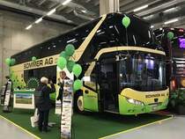 Berner Ferienmesse 11.1.18: Neoplan Skyliner von Sommer AG