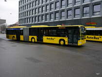 AutoBus AG Liestal - Mercedes Citaro Nr.88  BL 7486 bei den Bushaltestellen vor dem Bahnhof in Liestal am 23.12.2017